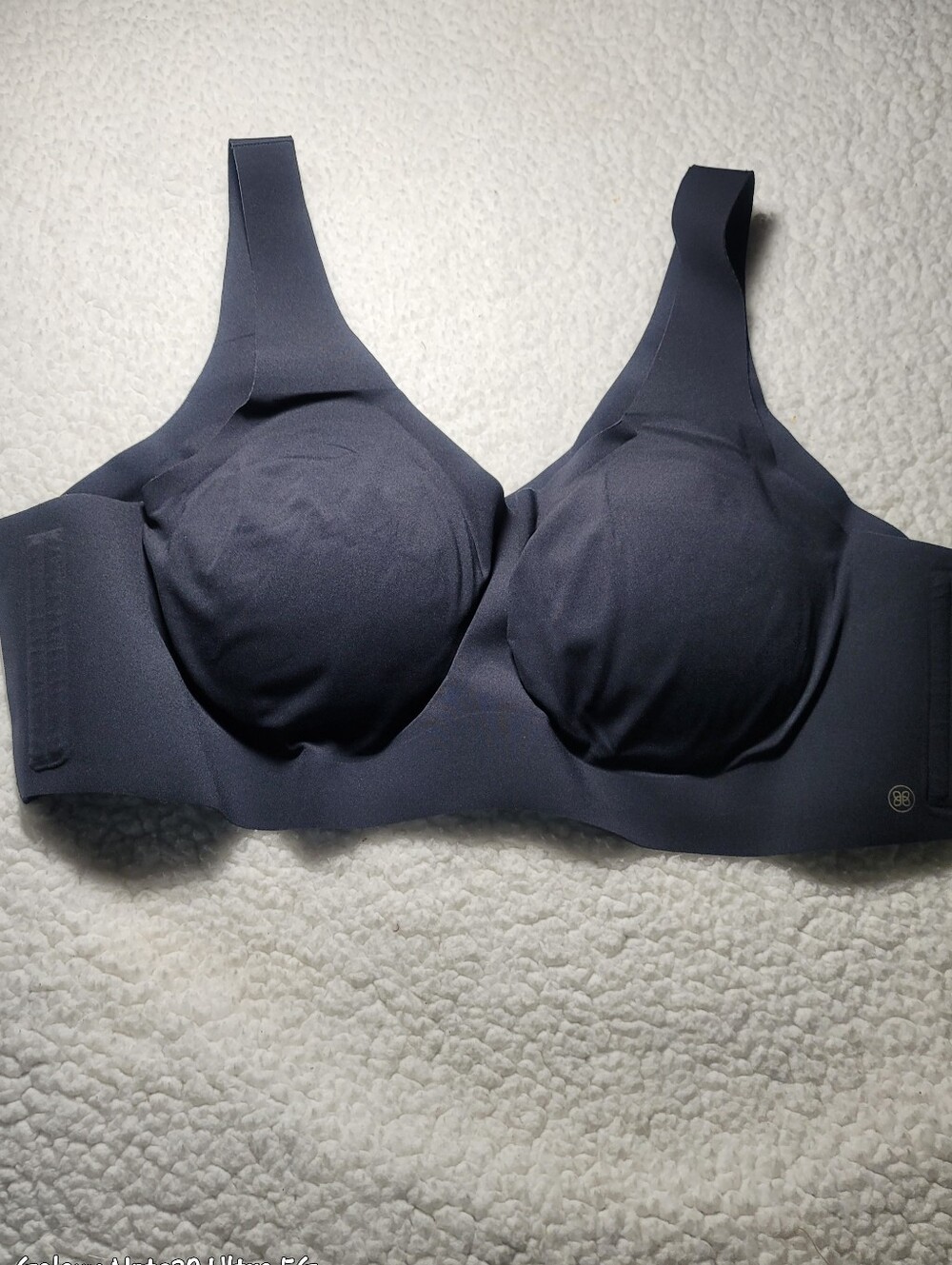 Honeylove Liftwear Wireless V-Neck Silhouette Bra Black Size 3X EUC